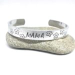 Mom birthday gift ideas - Hand stamped bracelet